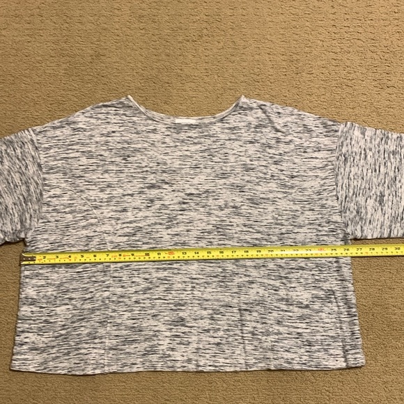 J. JILL PURE JILL Marled Oversized Sweatshirt LP - Picture 4 of 10